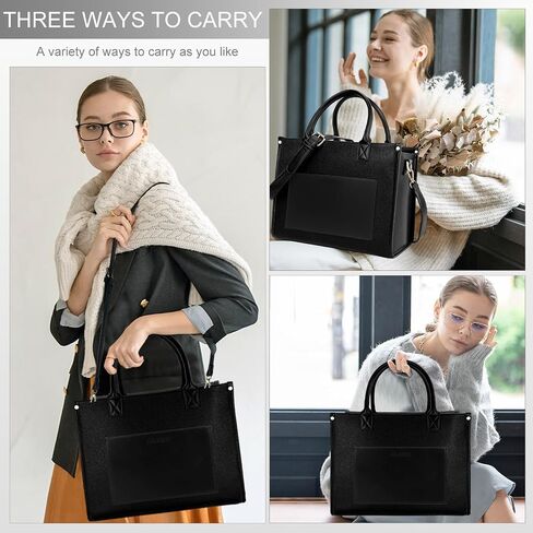 Tote Bag For Women The Leather Tote Bag with Zipper Boho Bags Shoulder Handbags for Work, Travel, Office in Saudi Arabia