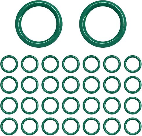 30 PCS Oil Drain Plug O-Rings, #11105 Silicone Drain Plug O-Ring Replacement, Motorcycle Engine Transmission Primary Drain Plug Seal Gasket Ring, Motorcycle Accessories (Red) in Saudi Arabia
