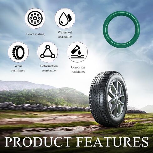 30 PCS Oil Drain Plug O-Rings, #11105 Silicone Drain Plug O-Ring Replacement, Motorcycle Engine Transmission Primary Drain Plug Seal Gasket Ring, Motorcycle Accessories (Red) in Saudi Arabia