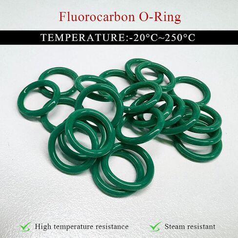 30 PCS Oil Drain Plug O-Rings, #11105 Silicone Drain Plug O-Ring Replacement, Motorcycle Engine Transmission Primary Drain Plug Seal Gasket Ring, Motorcycle Accessories (Red) in Saudi Arabia