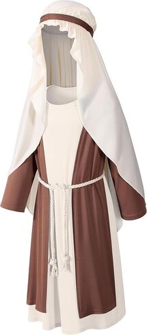 TOKYO REVENGERS Kids Nativity Costume Saint Joseph Costume Shepherd Costume Boys Halloween Cosplay Costume Accessories Set in Saudi Arabia