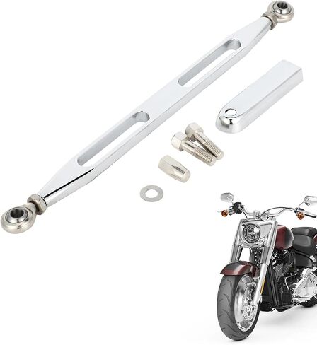 رابط الربط بين الدراجات النارية لربط رابط Softail Dyna Road King Electra Glide Glide Glide Touring 1980-2024 ، A ، Mirror Chrome in Kuwait