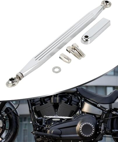 رابط الربط بين الدراجات النارية لربط رابط Softail Dyna Road King Electra Glide Glide Glide Touring 1980-2024 ، A ، Mirror Chrome in Kuwait