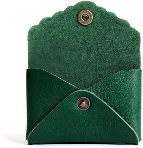 Portland Leather Goods Mini Daisy Wallet for Women – Handmade from the Finest Full-Grain Hides – Features Envelope Design with Snap Closure – Cognac in Kuwait