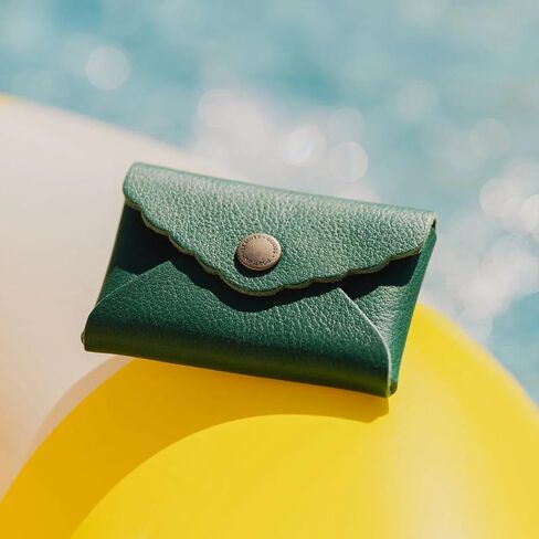 Portland Leather Goods Mini Daisy Wallet for Women – Handmade from the Finest Full-Grain Hides – Features Envelope Design with Snap Closure – Cognac in Kuwait