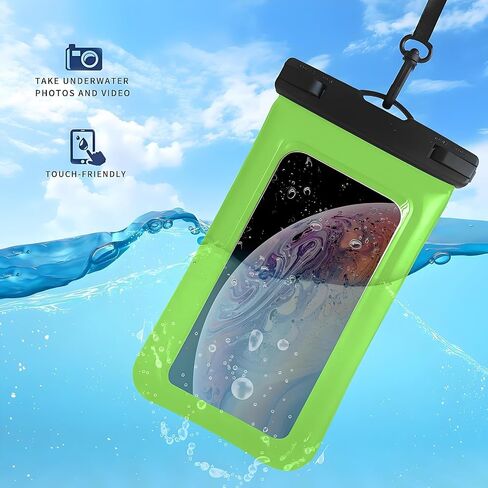 Sponge Floating Phone Waterproof Bag with Crossbody Lanyard, Beach Diving Essentials 1 Pack 7.0", Waterproof Phone Case for iPhone 15 14 13 12 Pro Max XS Samsung in Saudi Arabia