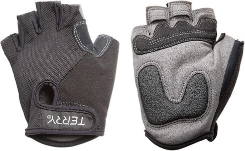 قفازات Terry T-Gloves، قفازات نسائية شبكية نصف إصبع مبطنة لركوب الدراجات، راحة الزندي in Saudi Arabia