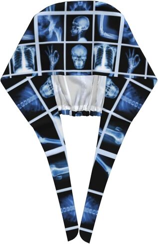 Working Cap, Scrub Cap with Sweatband, Adjustable Tie Back Hat Breathable Headgear for Women/Men in Kuwait