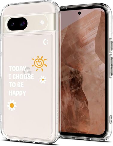 Spigen Ultra Hybrid مصمم لحافظة Pixel 8a (2024) [مضاد للاصفرار]، [حماية من الدرجة العسكرية] - شفاف كريستالي in Kuwait