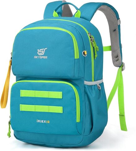 SKYSPER Kids Backpack for School 15" H Kindergarten Elementary Bookbag Children Travel Daypack for Camping in Kuwait