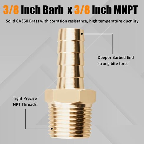 156Pcs Hose Barb Fuel Line Fittings Assortment Kit Barb Splice/Coupler/Female Adapter/Tee/Y Shaped Union/90°Male Elbow Thread 1/8" 3/16" 1/4" 5/16" 3/8" 1/2" Air Hose Fitting with Pipe Clamps for Fuel in Saudi Arabia