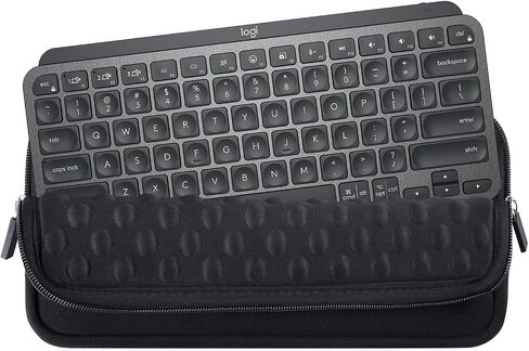 Keyboard Sleeve Case for Logitech Pebble Keys 2 K380s & Logitech K380 Bluetooth Keyboard, Wireless Keyboard Shockproof Protective Travel Neoprene Bag, Black in Saudi Arabia