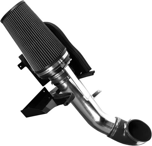 4" Cold Air Intake Kit & Filter Heat Shield for Chevy for GMC 1999-2006 for Silverado for Sierra for Tahoe for Avalanche for Suburban for Yukon for Sierra 1500 2500 V8 4.8L 5.3L 6.0L Red in Kuwait
