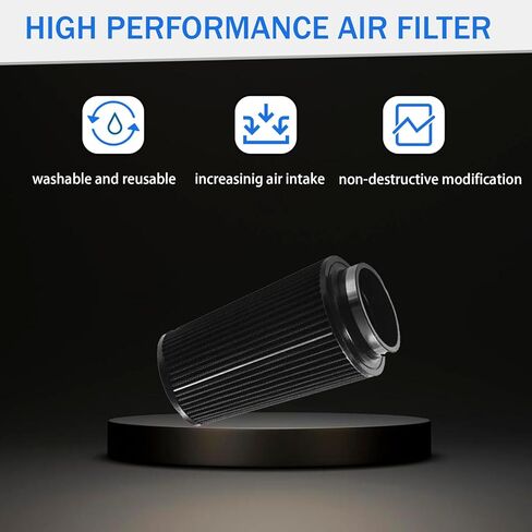 4" Cold Air Intake Kit & Filter Heat Shield for Chevy for GMC 1999-2006 for Silverado for Sierra for Tahoe for Avalanche for Suburban for Yukon for Sierra 1500 2500 V8 4.8L 5.3L 6.0L Red in Kuwait