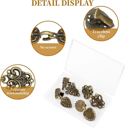 4pcs Shirt Dress Cardigan Clip,Women Sweater Shawl Clips for clothing in Saudi Arabia