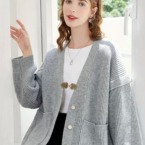 4pcs Shirt Dress Cardigan Clip,Women Sweater Shawl Clips for clothing in Saudi Arabia