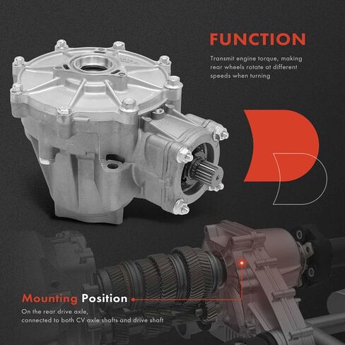 A-Premium Front Differential Assembly Compatible with Kawasaki Mule 2510 1993-2000, Mule 3010 2001-2008, Mule 4010 2009-2022, Mule 4010 Trans 2015-2022 in Saudi Arabia