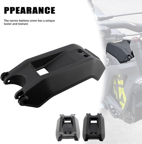 Motorcycle Battery Cover Electric Dirt Bike Battery Guards Protect for Surron Light Bee X/Surron Light Bee S/X160/X260-Black in Saudi Arabia