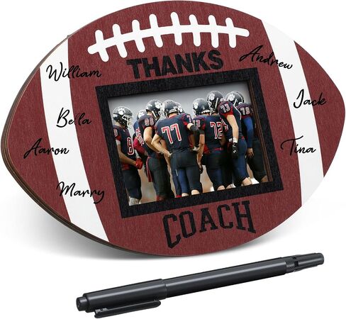 هدية مدرب الكرة اللينة من Team Softball Frame Frame Thank Thank Coach Gift Fits 4 × 6 بوصات صورة ، ومدربون تقدير لوحة لوحة المنزل in Saudi Arabia