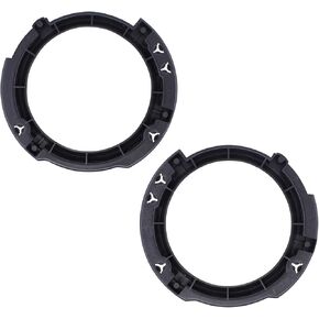 ApplianPar 2Pcs Left and Right 7 Inch LED Headlight Mount Bracket Retaining Ring Bucket Base Replacement for Wrangler JK and Unlimited 2007-2018