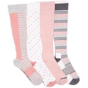 MUK LUKS Women's 4 Pack Compression Sock