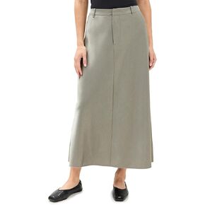 Vince Women's Satin Trouser A Line Skirt