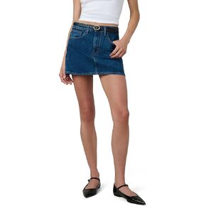 Joe's Women's The Denim Mid Rise Micro Mini Skirt