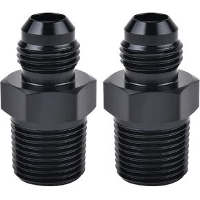 مستقيم 6an الذكور يضيء إلى 3/8 "محول أنبوب npt ملاءمة الألومنيوم in Kuwait