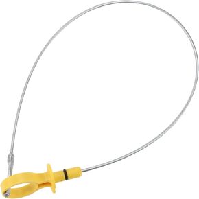 Motoforti Engine Oil Dipstick Oil Level Dip Stick Double Hole Indicator for Mazda 3 2004-2011 2.3L Engines Plastic Yellow