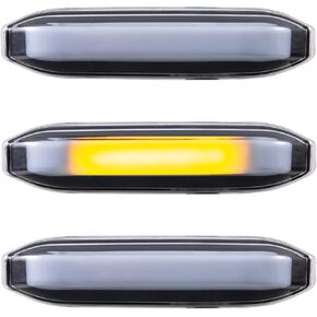 3 أجهزة كمبيوتر الجانب علامة جانبية LED LED AMBER TRACK FAIRING SIDE INCERATOR LAMPS تناسب فولفو VNL 2018-UP 23770213