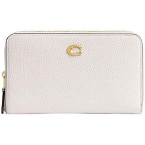 Coach Women's Medium Zip Around Accessory-Travel Wallet, B4/Chalk