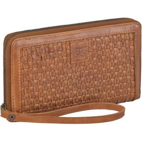 STS Ranchwear Womens Sweetgrass Bentley Tan Leather Zip Around Wallet