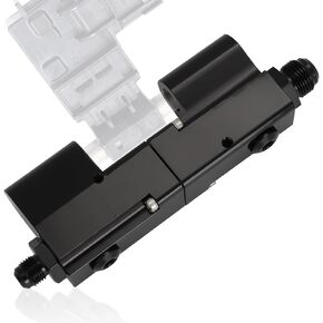 E85 Universal Flex Fuel Sensor Adapter Kit, Bypass Module, Solid Billet Material 6AN 8AN Splitter