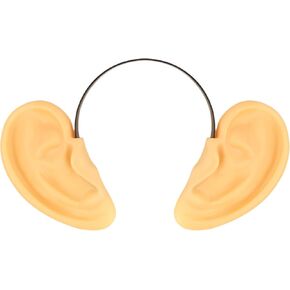 Oversized Jumbo Fake Ears Giant Pig Ear Headwear for Adults Funny Costume Accessory for Cosplay Holiday Parties & Halloween