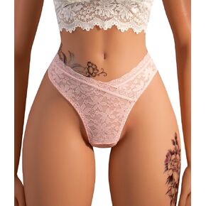 Hibluco Sexy Panties Lace Thong Stretchy Women Underwear G String Bikinis