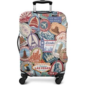 Travel Luggage Cover Suitcase Protector Elastic Luggage Anti-scratch (Large (25-28in))
