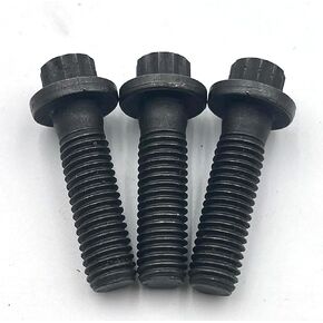 3 Pcs Starter Mounting Bolts 3903834 Compatible with 1994-2009 Dodge Ram Cummins 6BT 6B5.9L 4BT3.9 ISB5.9 2500 3500