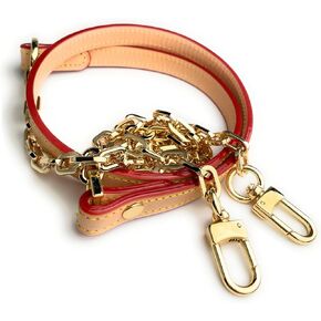 الأزياء التالية Vachetta Leather Strap استبدال سلسلة Crossbody Bag Bag Bag for Womens Handbag 40 " - 48"