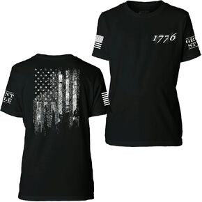 Grunt Style 1776 Flag Unisex Youth T-Shirt