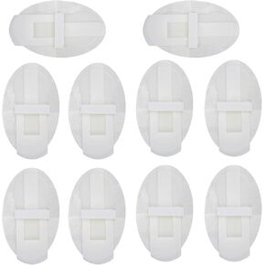 10Pcs Foley Catheter Stabilization Device,Catheter Urinary Leg Bag Holder Sticker Legband Strap for Peg/G/J Feeding Tube, Breathable Foam Anchor Hook and Loop Adhesive (10)