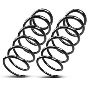 A-Premium 2Pcs Front Suspension Coil Spring Set Compatible with Toyota Sienna 1998-2003 3.0L, Driver and Passenger Side, Replace# 48131AE011
