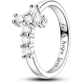 Hapour 925 Sterling Silver Rings for Women, Eternity Stacking Ring CZ Heart Cross Wedding Anniversary Promise Engagement Statement Ring, Animal Cat Flower Bee Daisy Ring Birthday Xmas Gift for Her