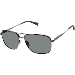 Ted Baker TMS206 نظارة شمسية مستقطبة للرجال ، 59 مم ، حماية UV400