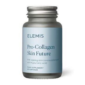 Elemis Pro-Collagen Skin Futupements ، يقلل اليوميات اليومية من مظهر الخطوط الدقيقة والتجاعيد ، ويدعم الترطيب والمرونة ، 60 كبسولة