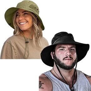 حزمة قبعات Sun Hat Black Safari Black Safari