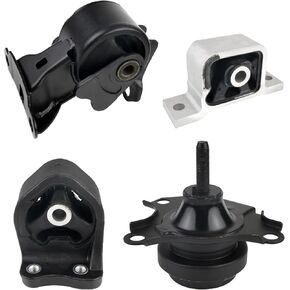 Engine Motor & Trans Mount Kit Compatible with Honda CR-V CRV 2002-2006 2.4L L4 Automatic Transmission Replace for A4504 A4506 A6596 A6597