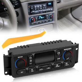 HVAC Control Module Climate Control Module Compatible with Corvette C5 5.7L 1997-2004, ac Climate Control Module Replace# 16256018 16254311 1626603 10345293 09380441