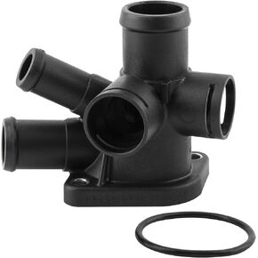 BOXI Thermostat Housing Kit Assembly for 1995-2002 VW CABRIO 2.0L l4 1995-1999 VW GOLF 1.8L 1.9L 2.0L l4 1994-1999 VW JETT-A 1.8L 1.9L 2.0L l4 1995-1996 VW PASS-AT 1.9L 2.0L l4/2.8L V6 037121144J