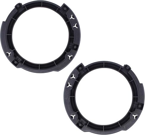 APPERIANPAR 2PCS اليسار واليمين LED LED BRACKET BRACKET RESET RING RISE RISE PRASETING FOR WRANGLER JK و UNLIMITED 2007-2018 in Saudi Arabia