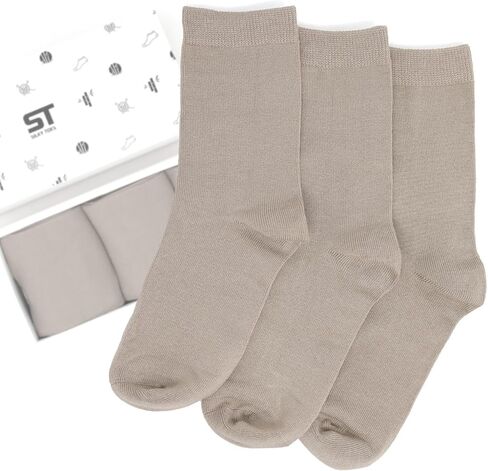 Womens Soft Bamboo Rayon Crew Socks Dress Seamless Toe Thin Socks 3-6 Pairs in Saudi Arabia